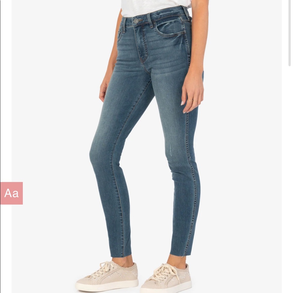 KUT Mia High Rise Toothpick Skinny size 14